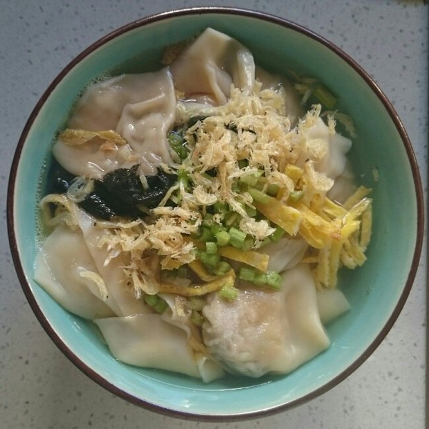 脆藕馄饨的做法