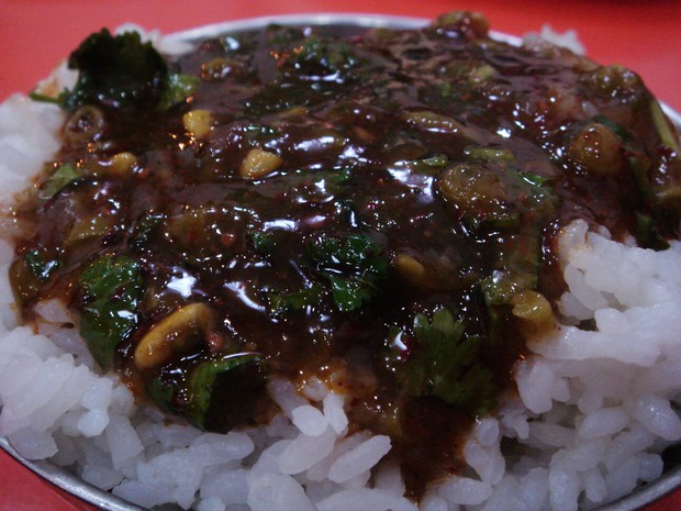 油炸臭豆腐盖饭的做法