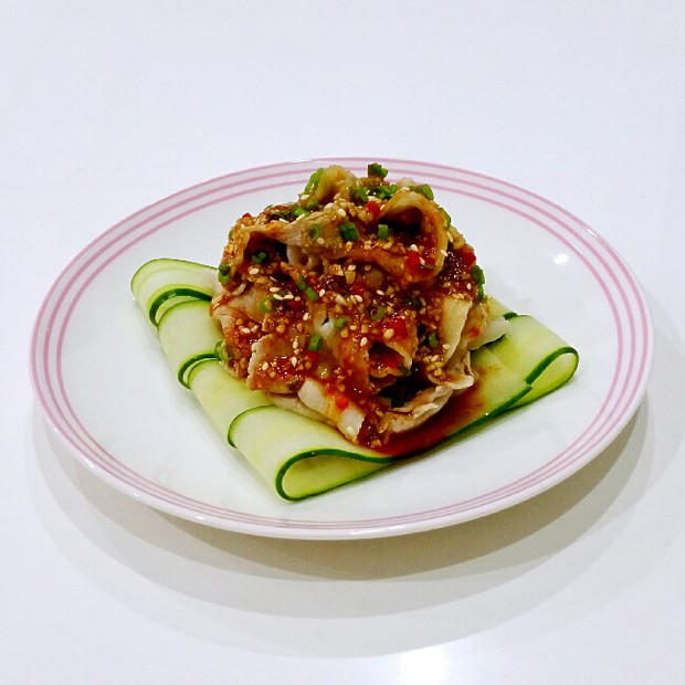蒜泥白肉(简易快手版)的做法