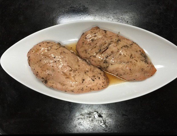 烤鸡胸肉(减肥食)的做法