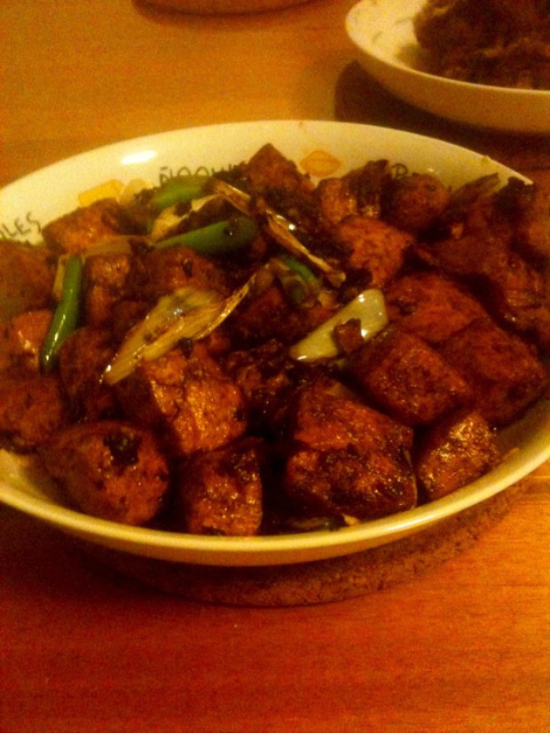 家常辣豆腐的做法