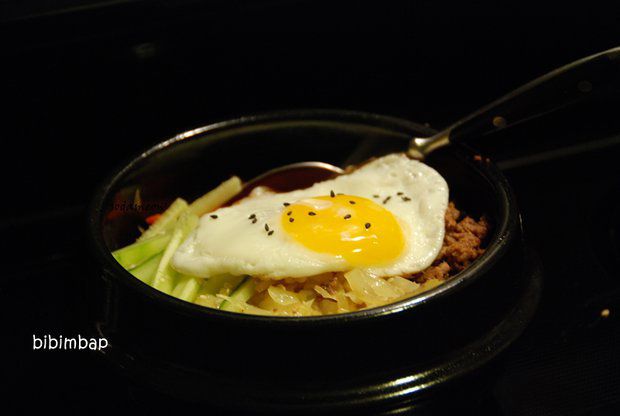 石锅拌饭的做法
