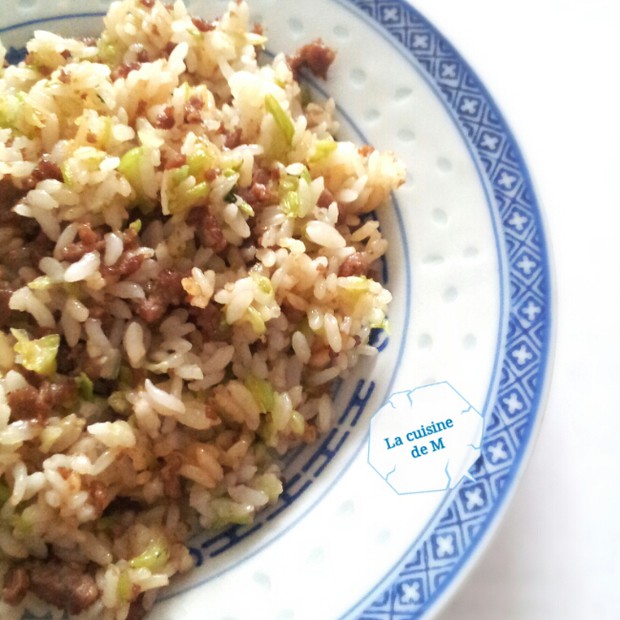 绝世牛肉菜青炒饭的做法