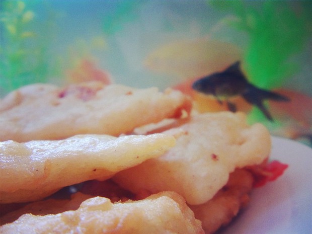油炸挂面土豆片的做法