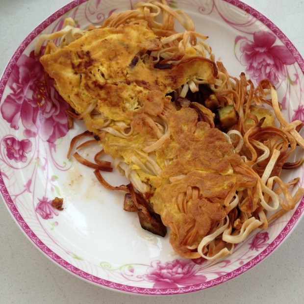 挂面煎饼的做法