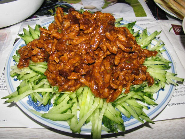 京酱肉丝(黄瓜丝版)的做法