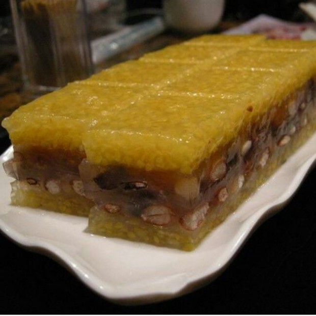 红豆小米杂粮糕的做法