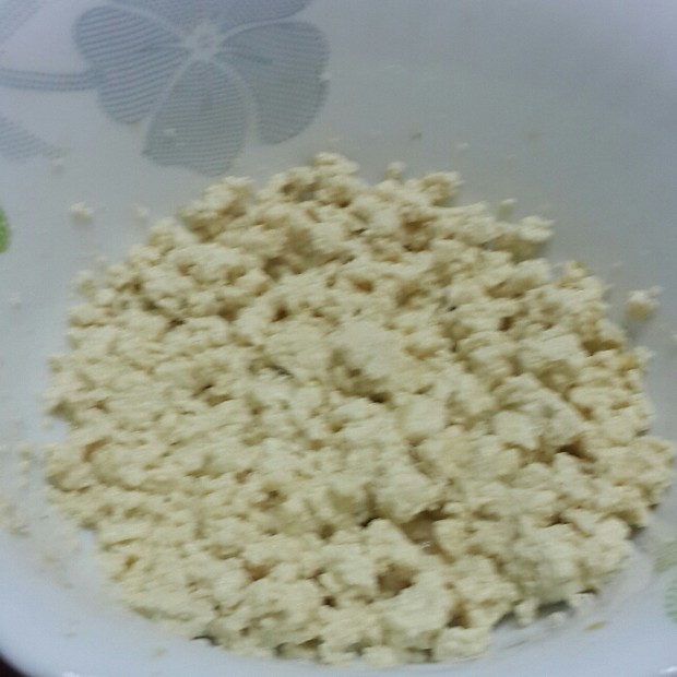 清炒豆腐碎末的做法