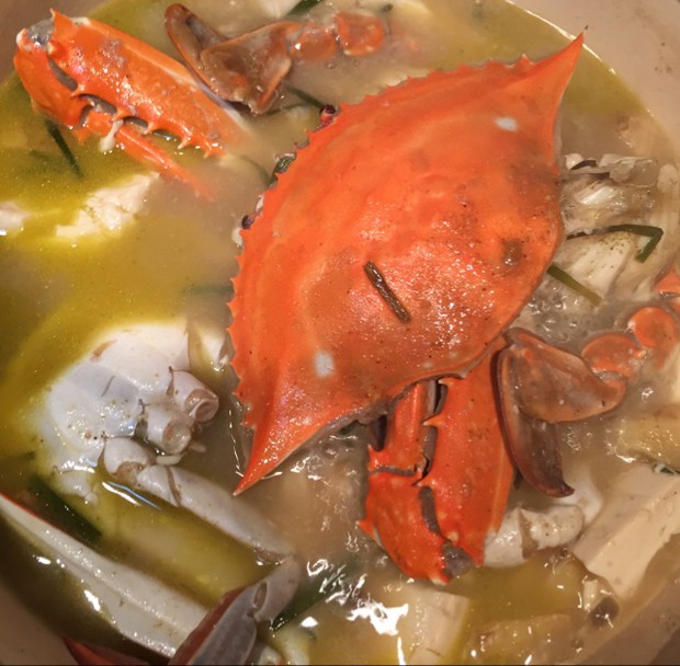 白蟹豆腐煲的做法