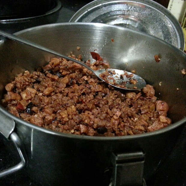 自制肉末豆腐哨子的做法