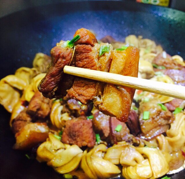 千张结烧肉的做法