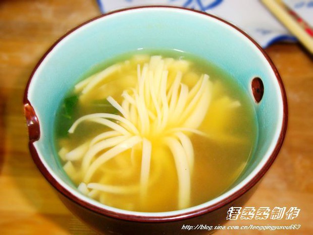 花开豆腐汤的做法