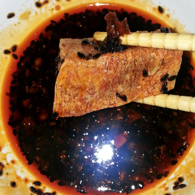 烤冻豆腐 方便简单美味的做法