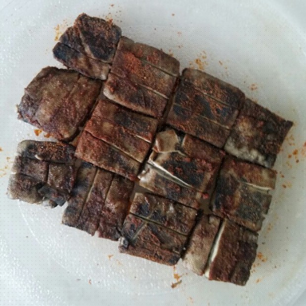 微波炉版 烤臭豆腐的做法