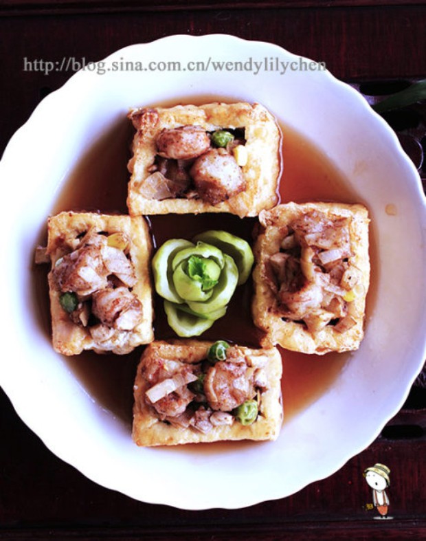 豆腐宝盒的做法