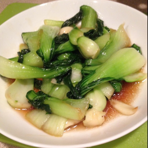 炒青江菜的做法