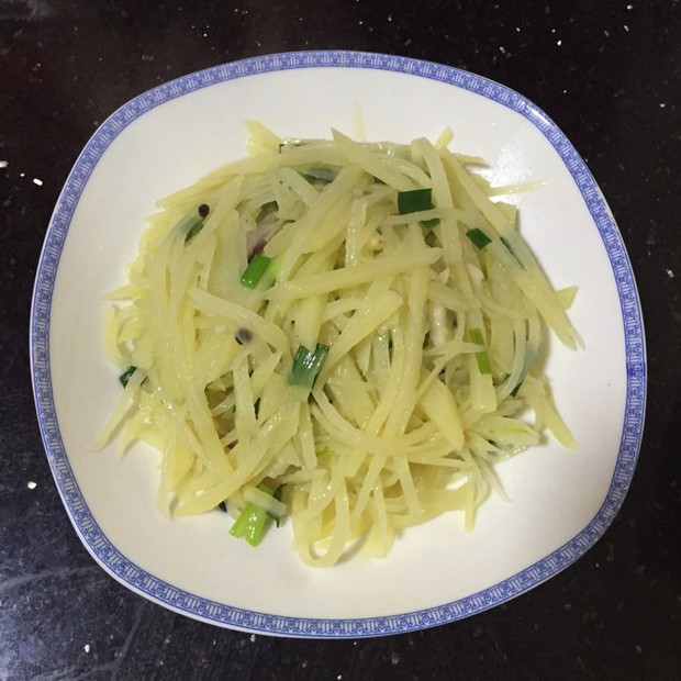 清炒土豆丝的做法
