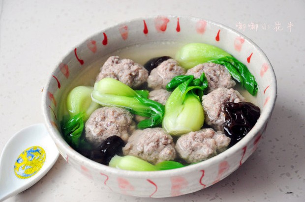 清汤鹿肉丸的做法