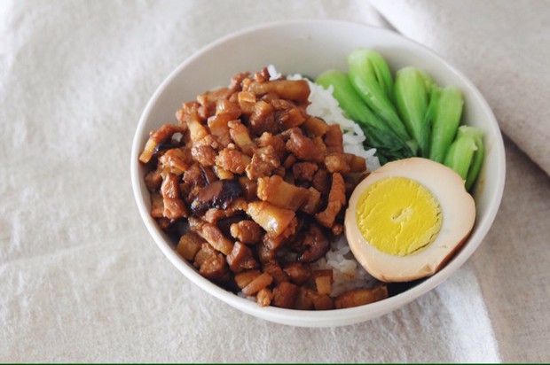 台式卤肉饭的做法