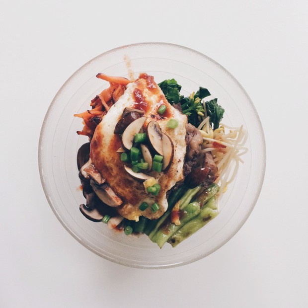 韩式牛肉拌饭的做法