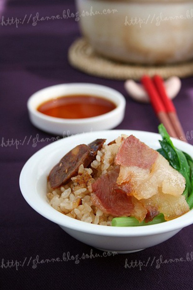 腊味煲仔饭的做法