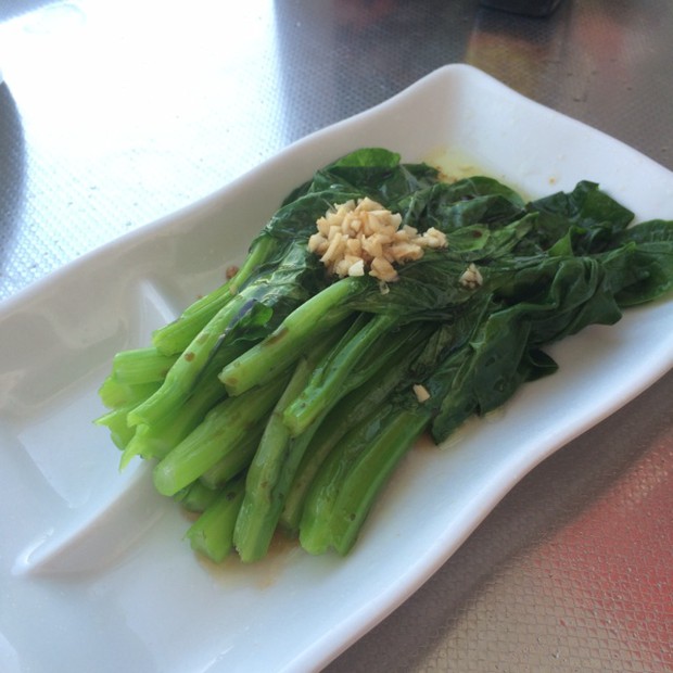 白灼菜心的做法