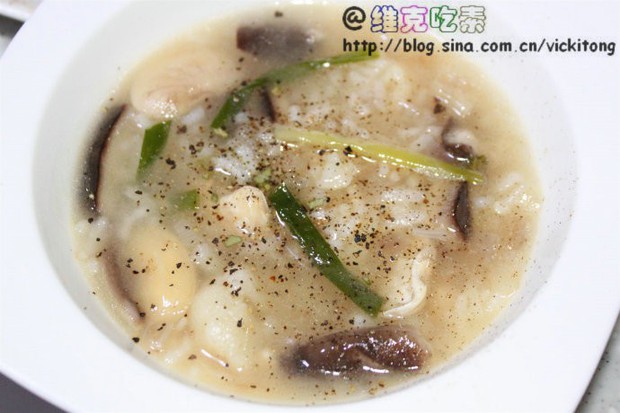 杂菜蘑菇汤的做法