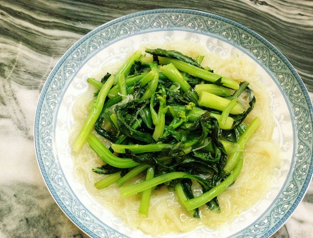 高汤菜心的做法