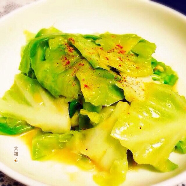 日式味噌圆白菜(素食)的做法