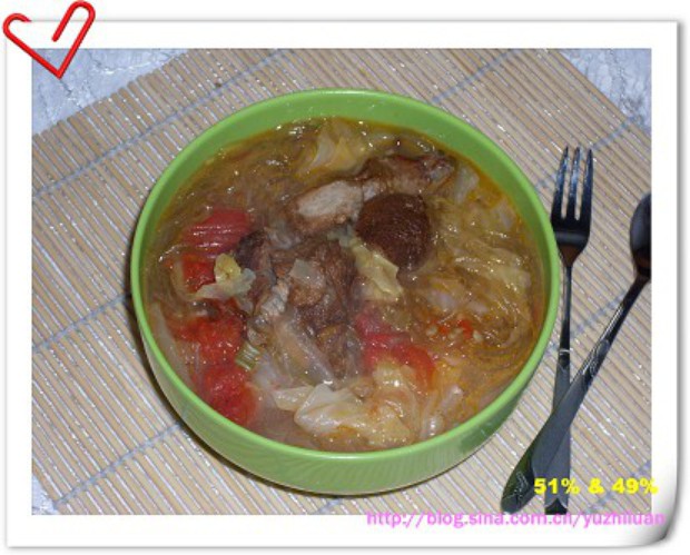 鸭肉炖粉条的做法