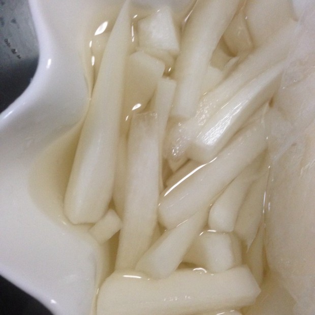 自制广东咸酸白萝卜的做法