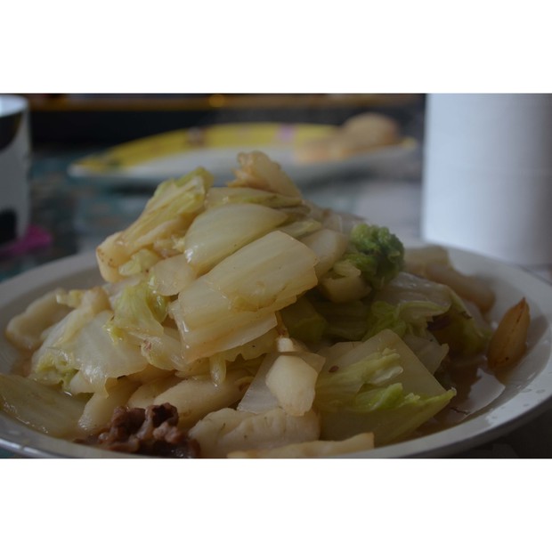 清炒马蹄白菜的做法