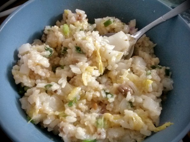 黄豆酱炒饭的做法
