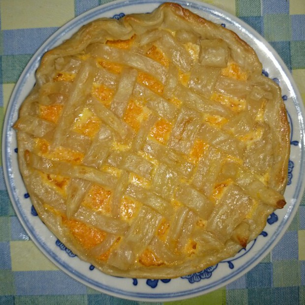 南瓜派(6寸)——飞饼版的做法