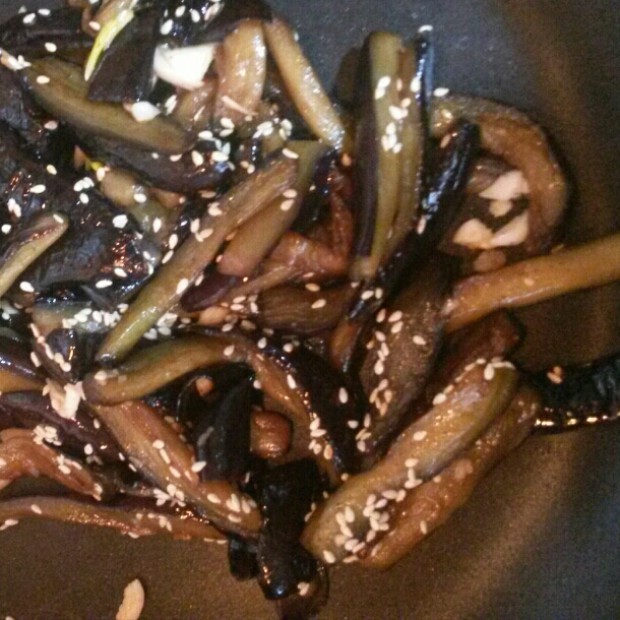 韩式蒜蓉茄子的做法