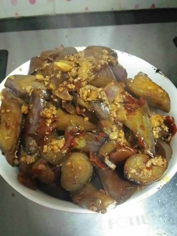 肉末茄子的做法
