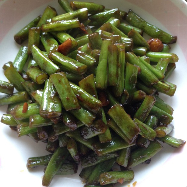 酱油四季豆的做法