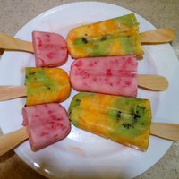 西瓜棒冰（水果冰淇淋）的做法步骤6