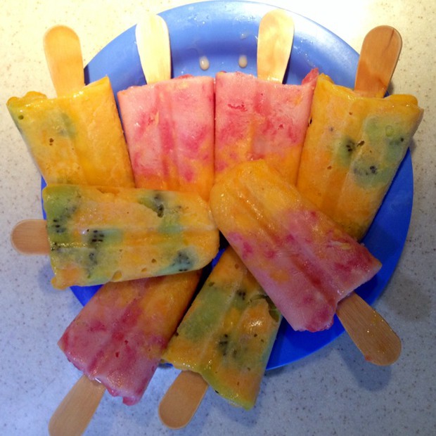 西瓜棒冰（水果冰淇淋）的做法