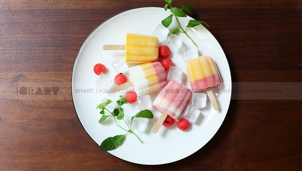 夏威夷水果冰棒的做法
