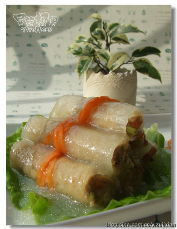 水晶燕麦卷的做法