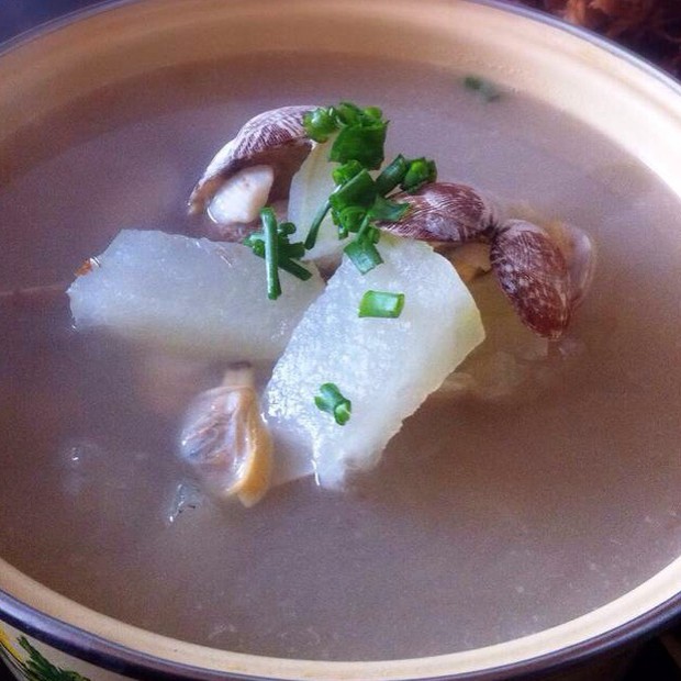 冬瓜蛤蜊汤的做法