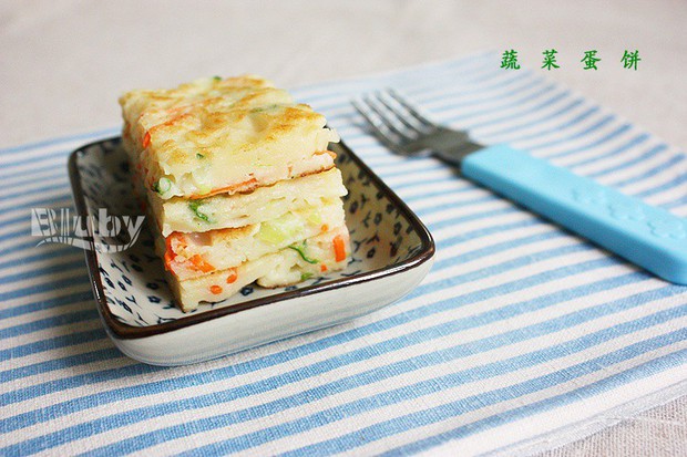 蔬菜鸡蛋软饼的做法