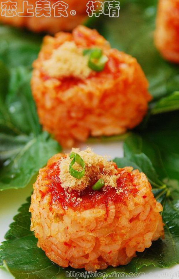 泡菜烤饭团的做法