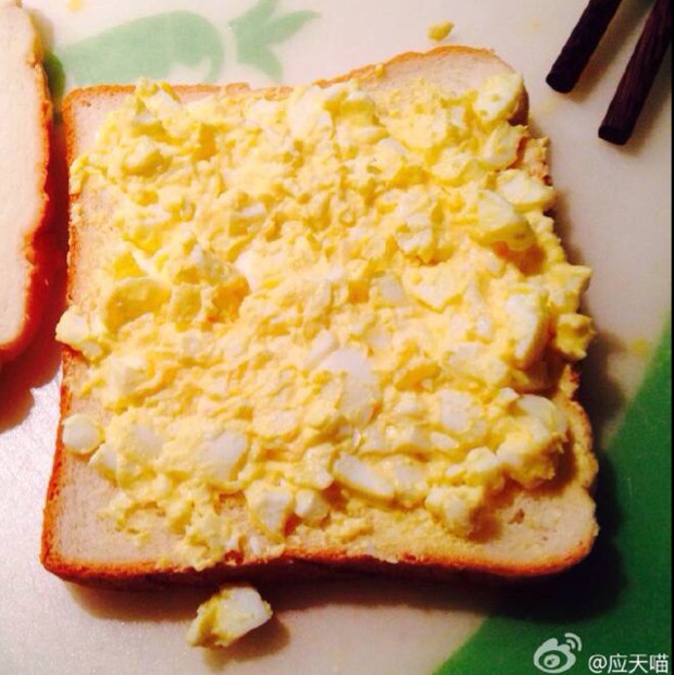 八分钟的鸡蛋三明治的做法
