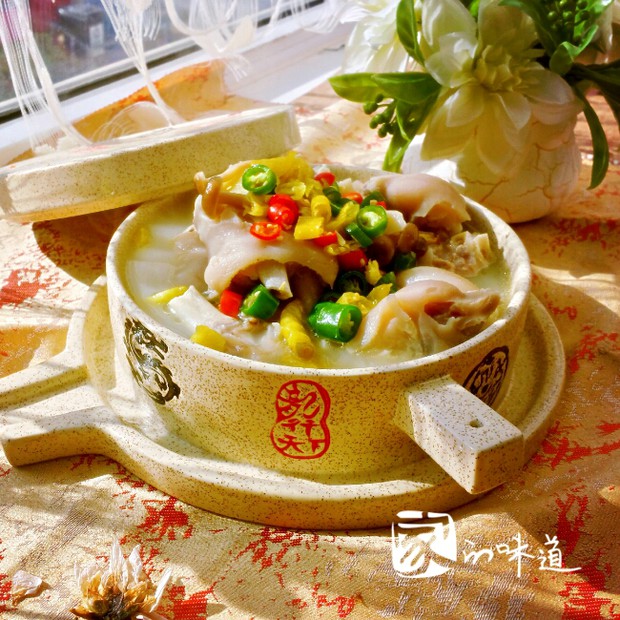 三椒美容蹄的做法