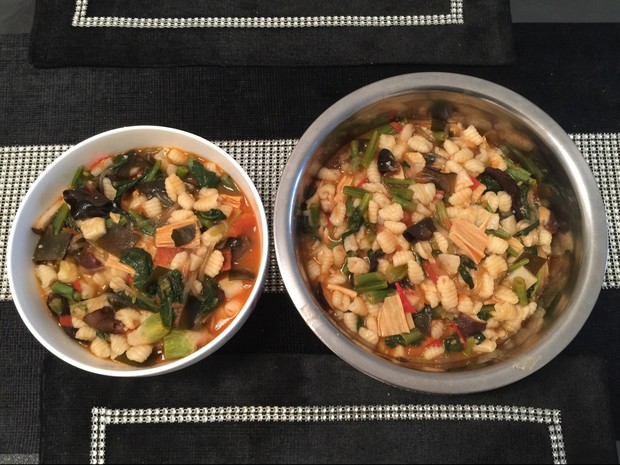 烩麻食的做法