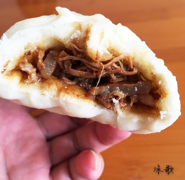 卤肉包的做法