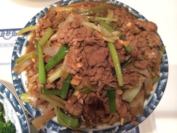 葱爆羊肉的做法