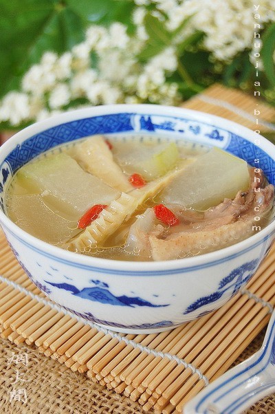 冬瓜扁尖老鸭汤的做法
